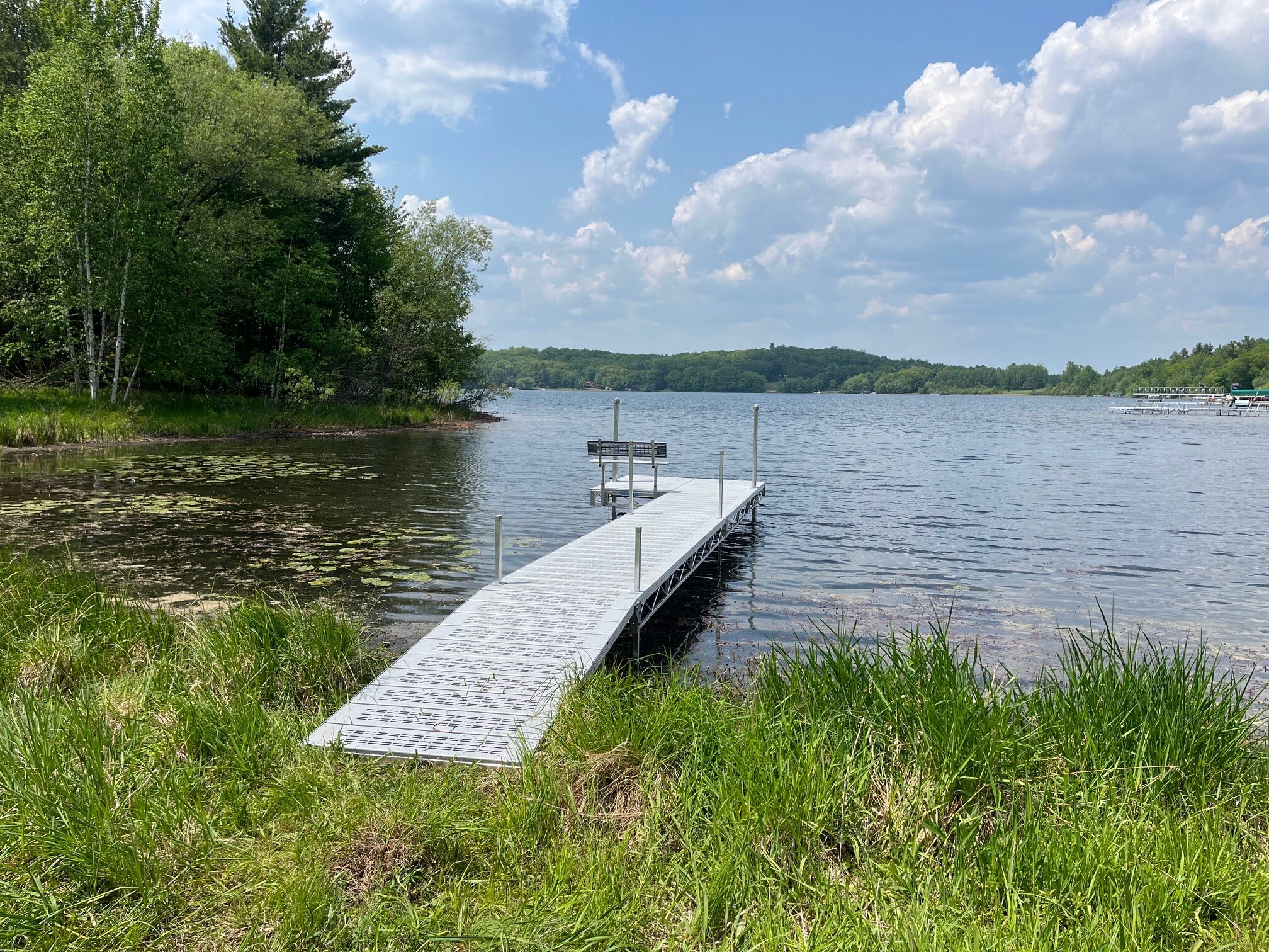 Truss with Victory Deck on Chub Lake